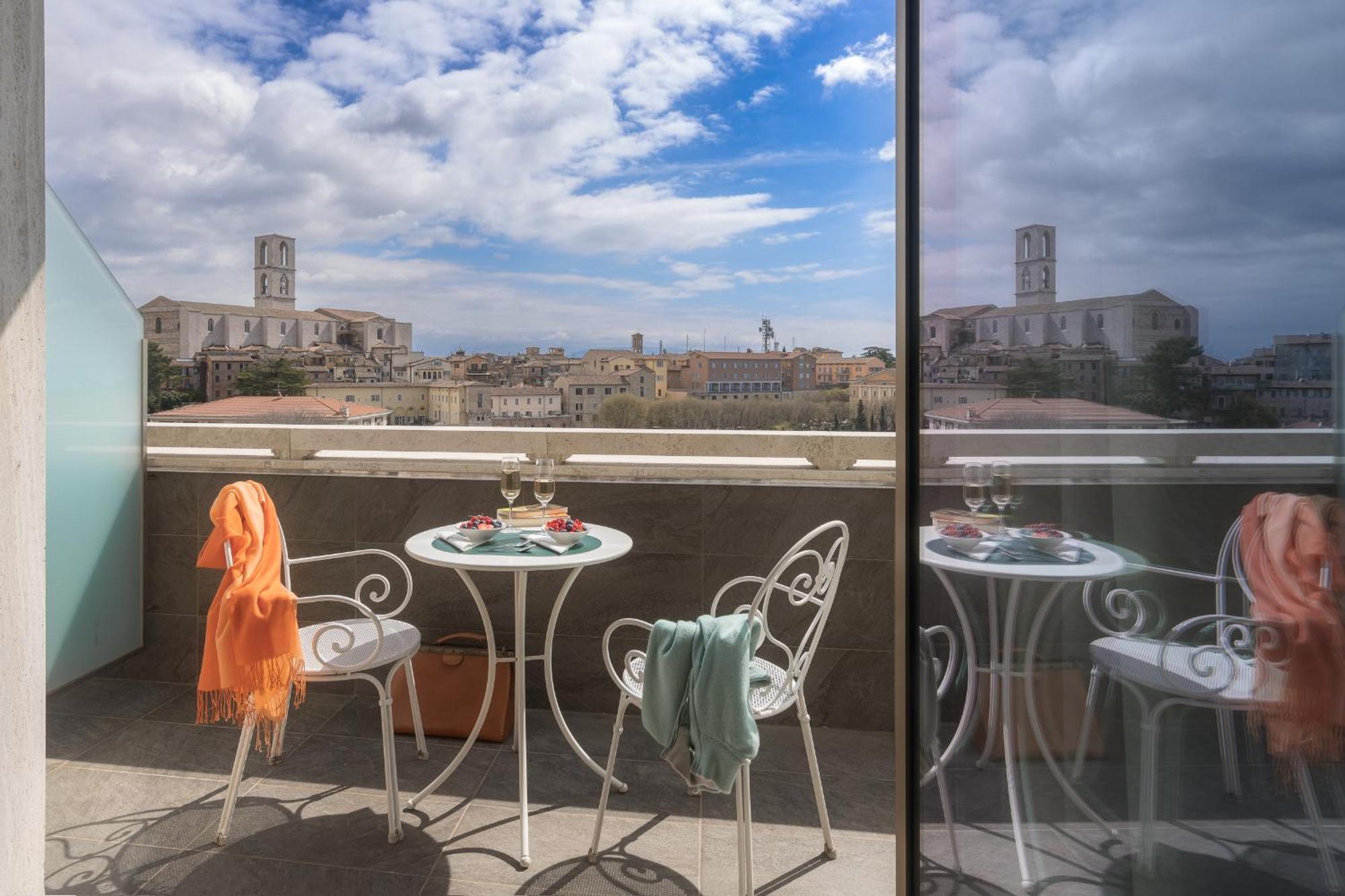 Sangallo Palace Perugia Buitenkant foto